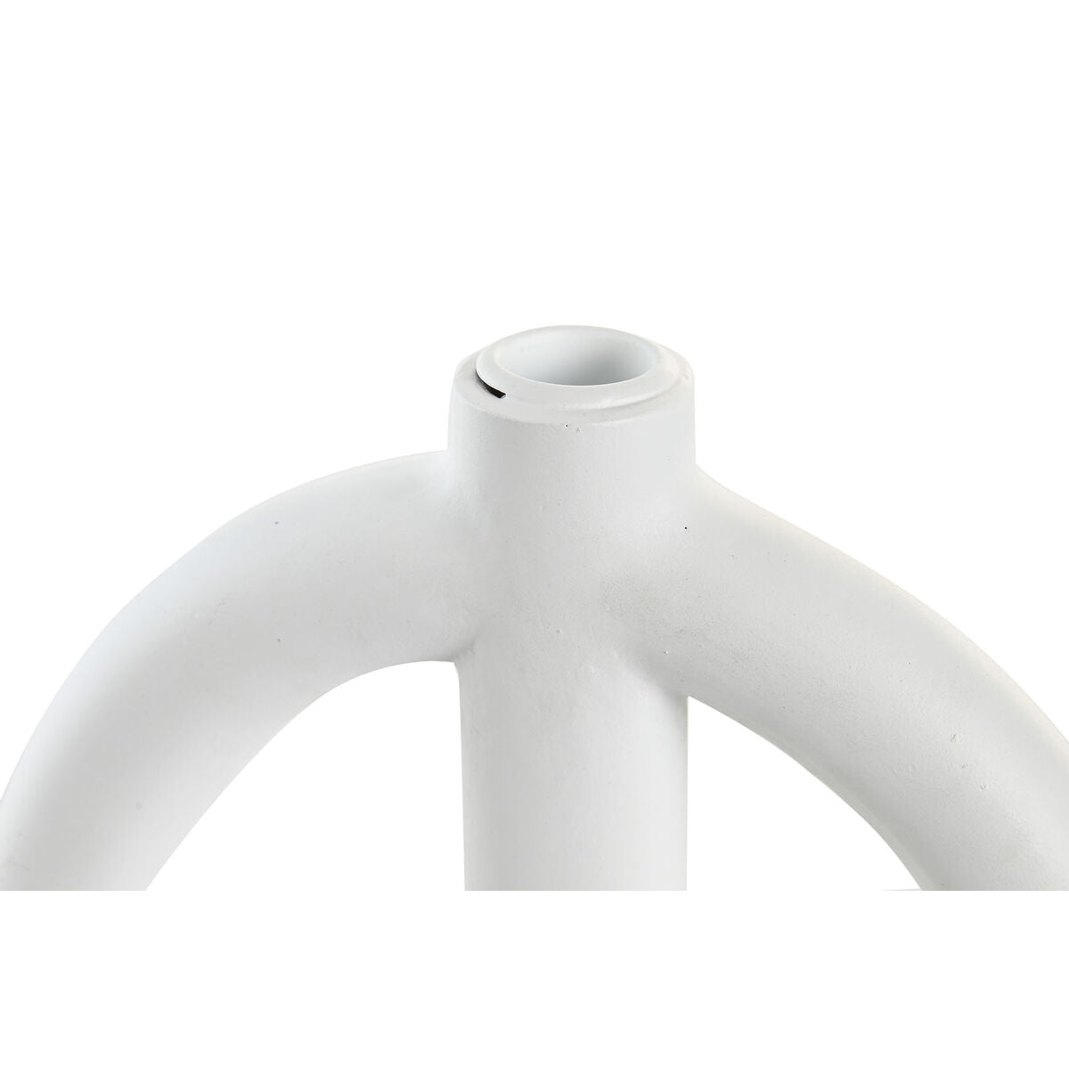 Candle Holder DKD Home Decor Scandi 21,5 x 21,5 x 23 cm White Resin-2