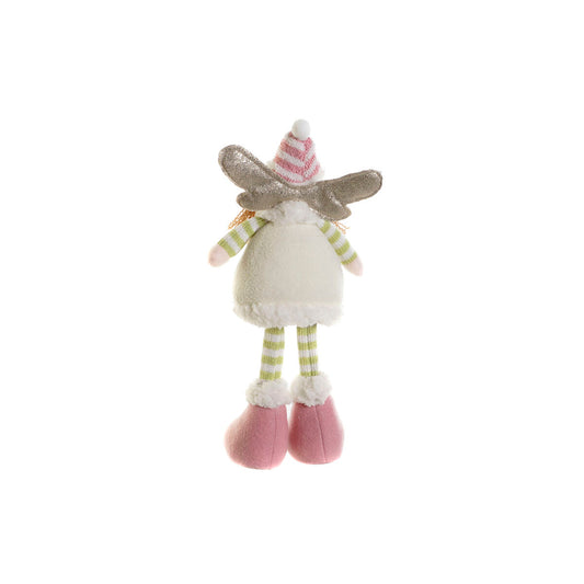 Christmas bauble DKD Home Decor Multicolour Elf 13 x 7 x 35 cm (3 Units)-1
