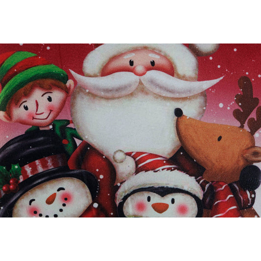 Cushion DKD Home Decor Christmas Multicolour Polyester 40 x 10 x 40 cm (2 Units)-1
