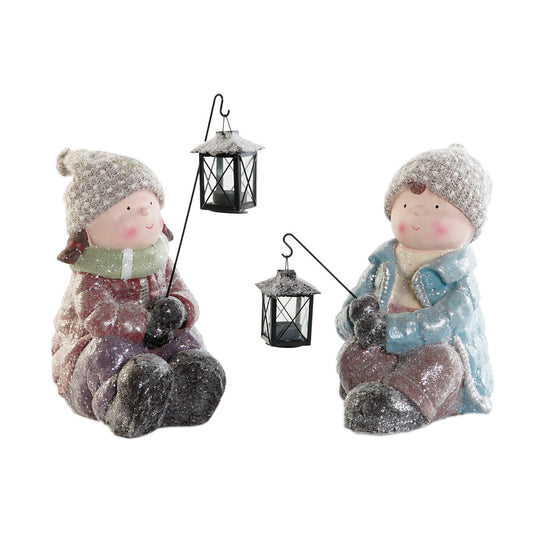 Christmas bauble DKD Home Decor Multicolour 29 x 18 x 34 cm (2 Units)-0
