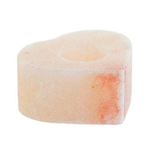 Candleholder DKD Home Decor Pink Natural Salt 11 x 11 x 5 cm (2 Units)-0
