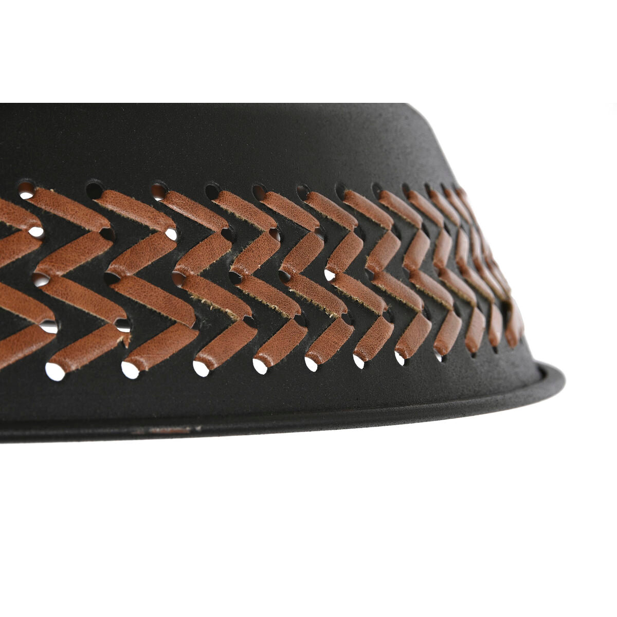 Ceiling Light DKD Home Decor Brown Black Cream Metal 50 W 42 x 42 x 24 cm (2 Units)-2
