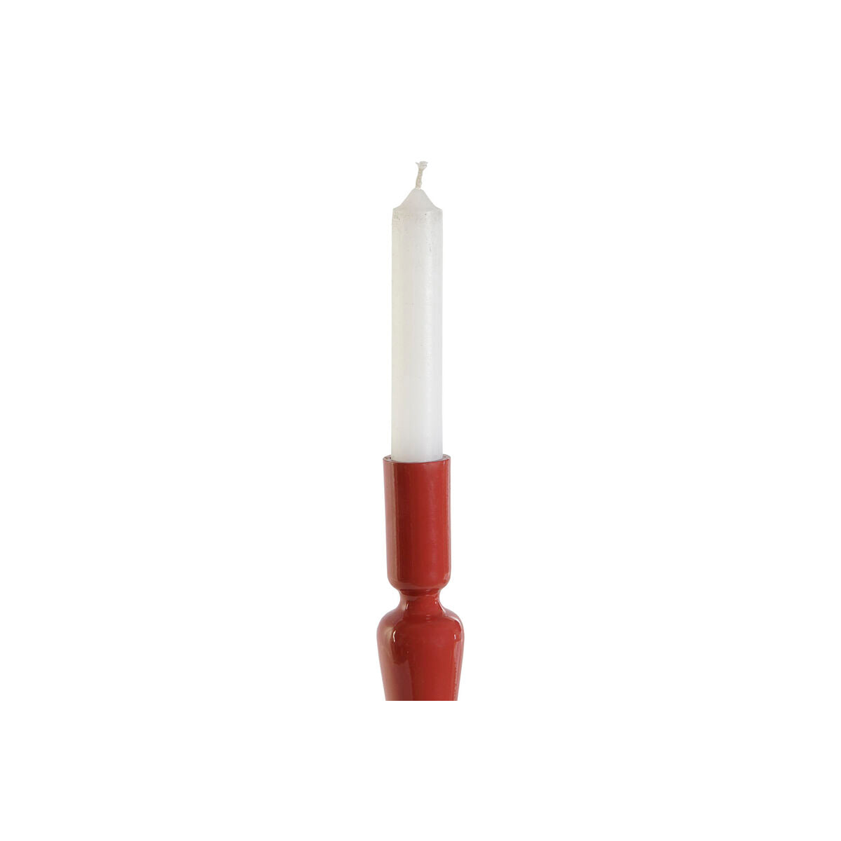 Candle Holder Home ESPRIT Mustard Terracotta Aluminium 10 x 10 x 32 cm (2 Units)-2