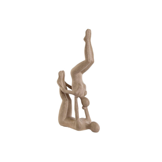 Decorative Figure Home ESPRIT Beige Yoga 21,4 x 8,8 x 40 cm-0