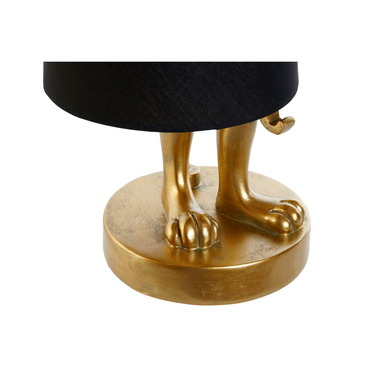 Desk lamp Home ESPRIT Black Golden Resin 40 W 220 V 16 x 16 x 43 cm-3