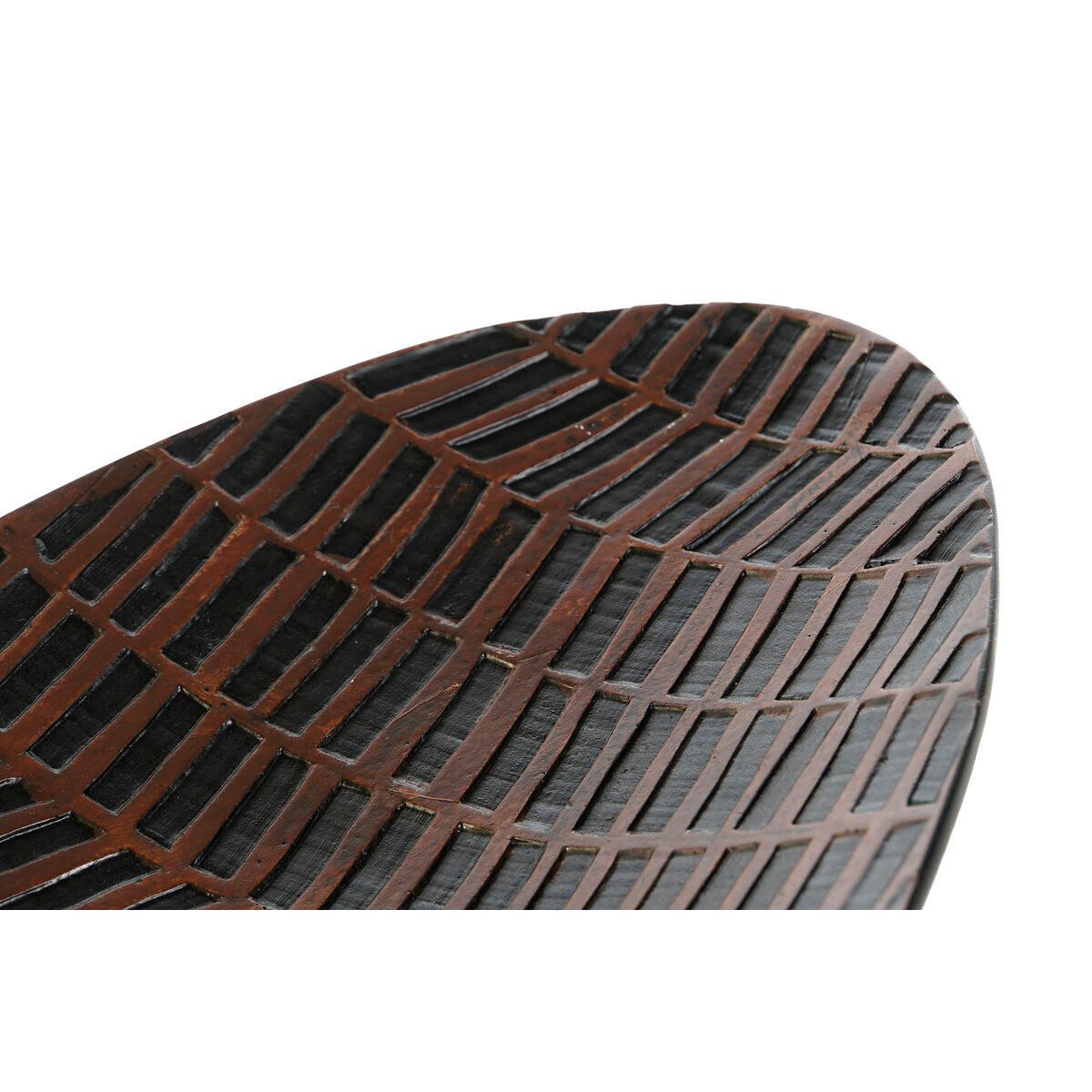 Centerpiece Home ESPRIT Brown Black Resin 48 x 16 x 5 cm-2