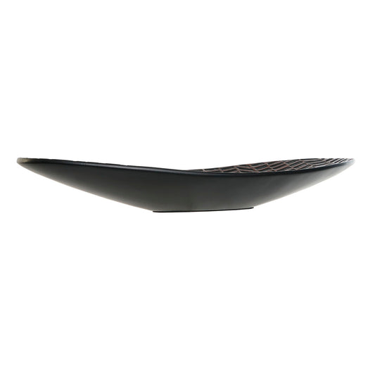 Centerpiece Home ESPRIT Brown Black Resin 48 x 16 x 5 cm-1