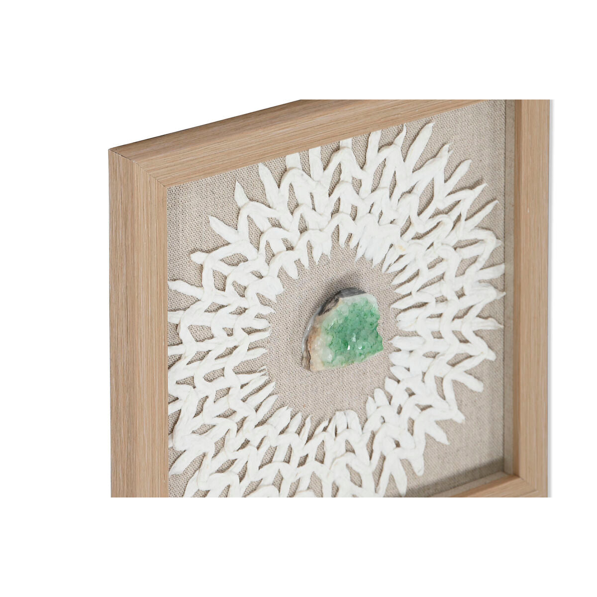 Set of 4 pictures Home ESPRIT Paper Crystal 22 x 2 x 22 cm-3