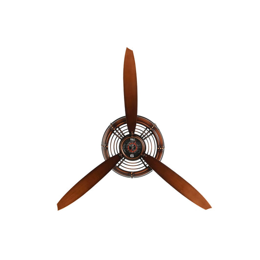 Wall Clock Home ESPRIT Copper PVC Metal Helices 75,5 x 8 x 75 cm-0