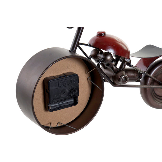 Table clock Home ESPRIT Red Motorbike Vintage-1