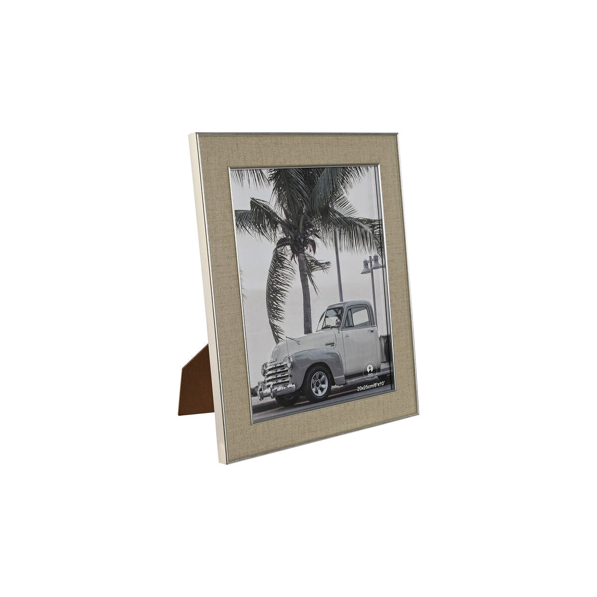 Photo frame Home ESPRIT Silver Crystal polystyrene 25,5 x 1,5 x 30,5 cm-0