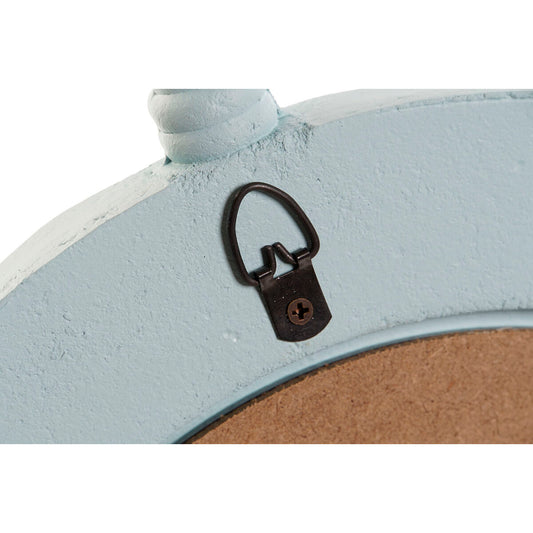 Wall mirror Home ESPRIT Sky blue Mediterranean 42,5 x 3 x 42,5 cm-1