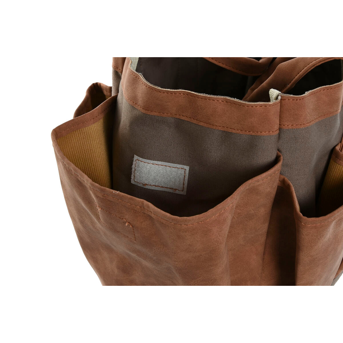 Tool Holder Home ESPRIT Bag Garden Brown 47 x 18 x 27 cm-4