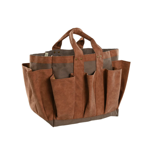 Tool Holder Home ESPRIT Bag Garden Brown 47 x 18 x 27 cm-0