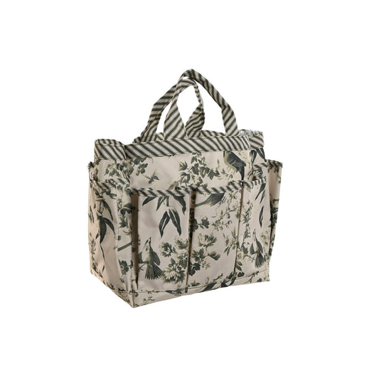 Tool Holder Home ESPRIT Garden Basket Green Beige 47 x 18 x 27 cm-0