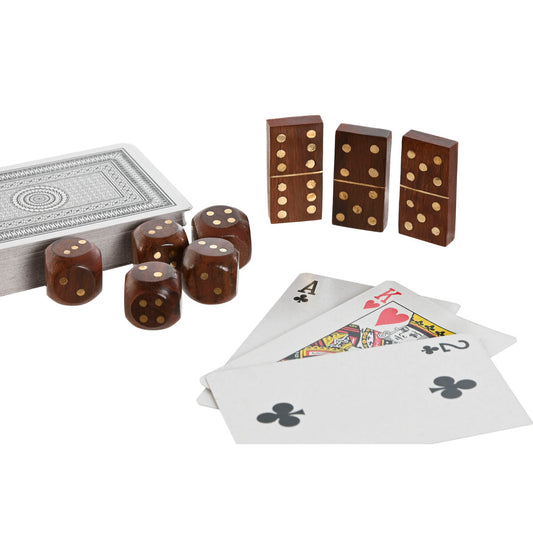 Games Home ESPRIT Wood 13 x 10 x 10 cm-1