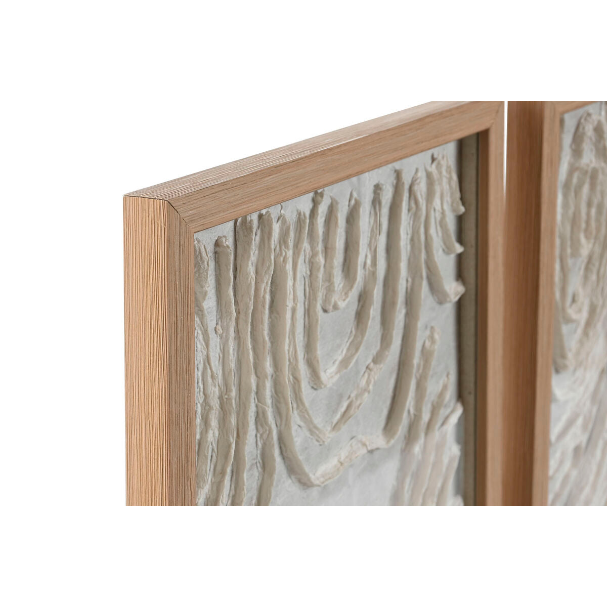 Set of 2 pictures Home ESPRIT Paper Crystal 25 x 2 x 35 cm-3