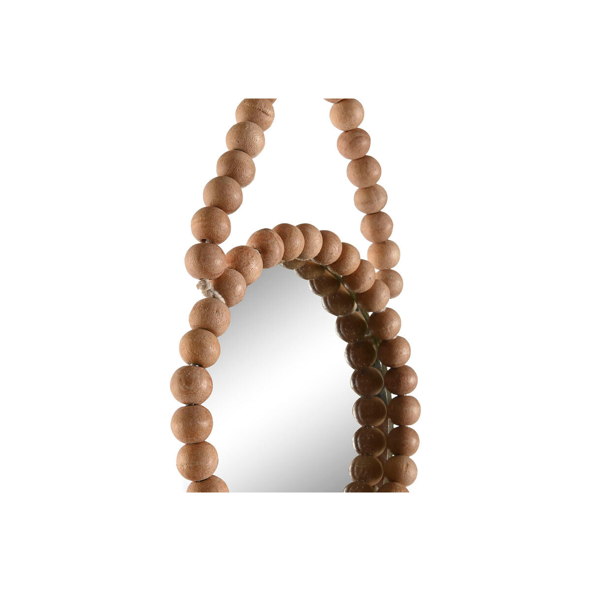 Mirror Set Home ESPRIT Natural Scandi 15 x 1 x 24 cm (3 Pieces)-2