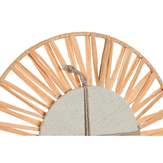 Mirror Set Home ESPRIT Natural Scandi 20 x 2 x 20 cm (3 Pieces)-1