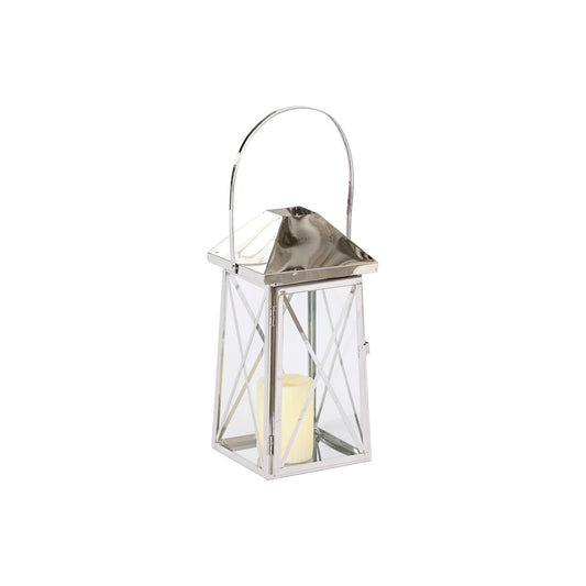 Lantern Home ESPRIT Silver Crystal Steel Chromed 20 x 20 x 48 cm (3 Pieces)-1