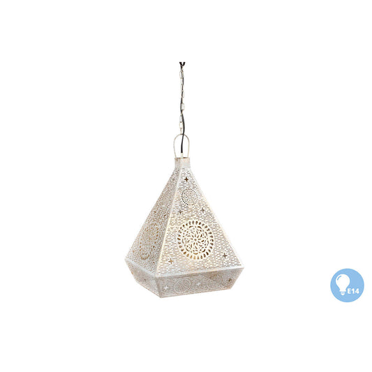 Ceiling Light Home ESPRIT White Golden Metal 25 W 29 x 26 x 40 cm-0