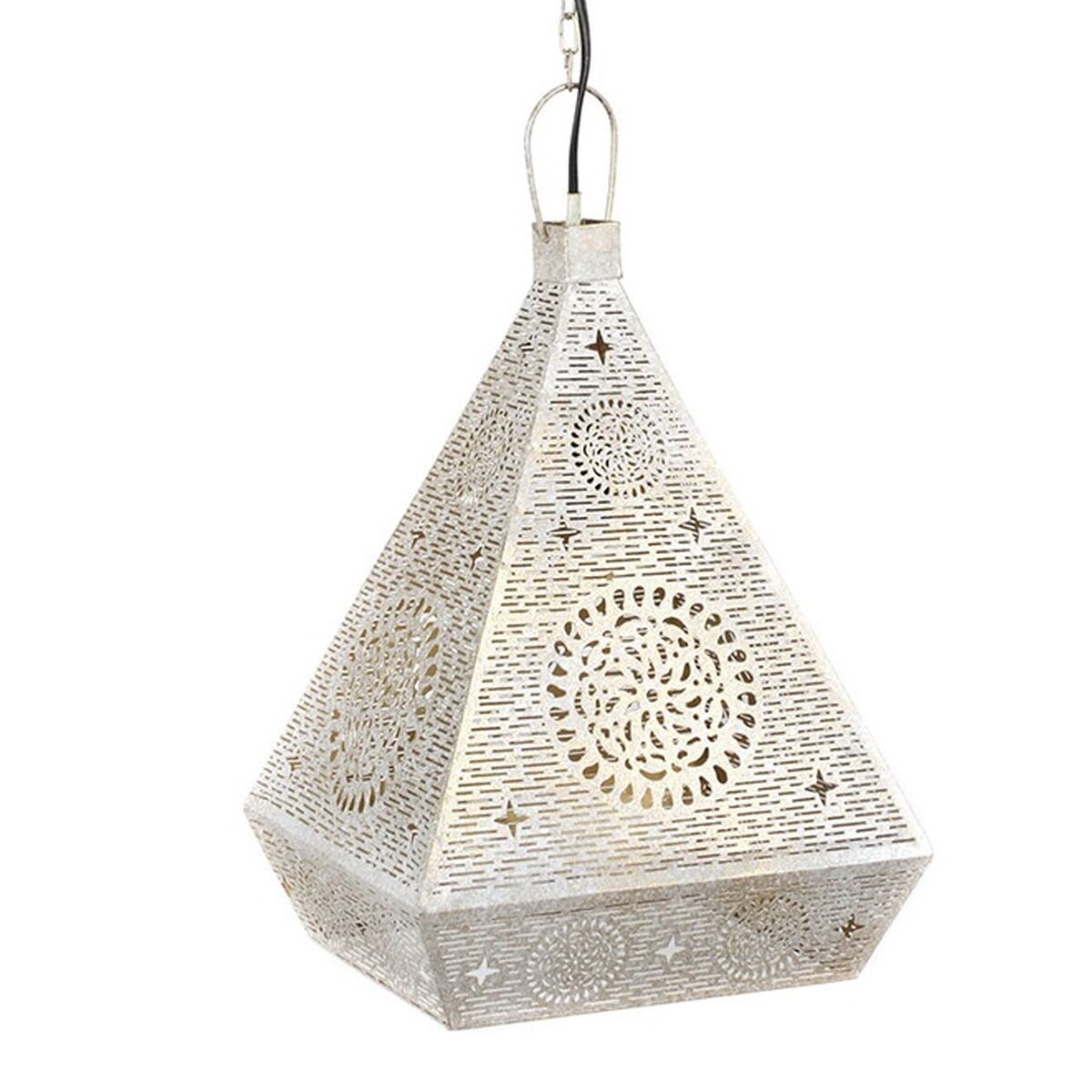 Ceiling Light Home ESPRIT White Golden Metal 25 W 29 x 26 x 40 cm-1