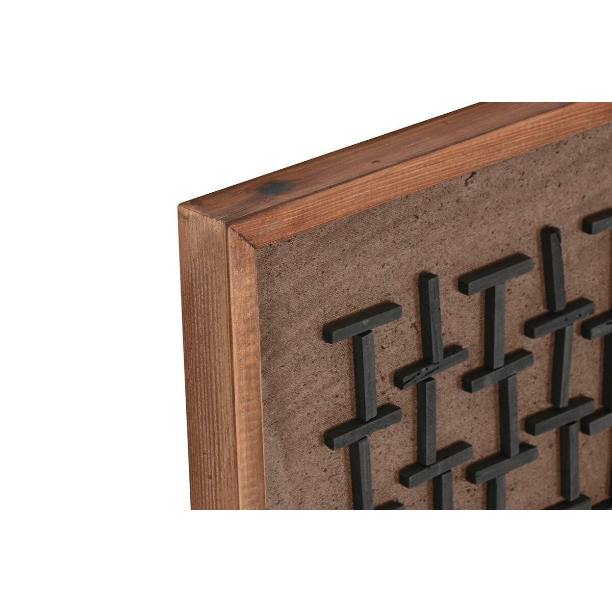 Painting Home ESPRIT Pinewood Recycled Wood 44 x 8 x 44 cm 40,2 x 4 x 40,2 cm-3