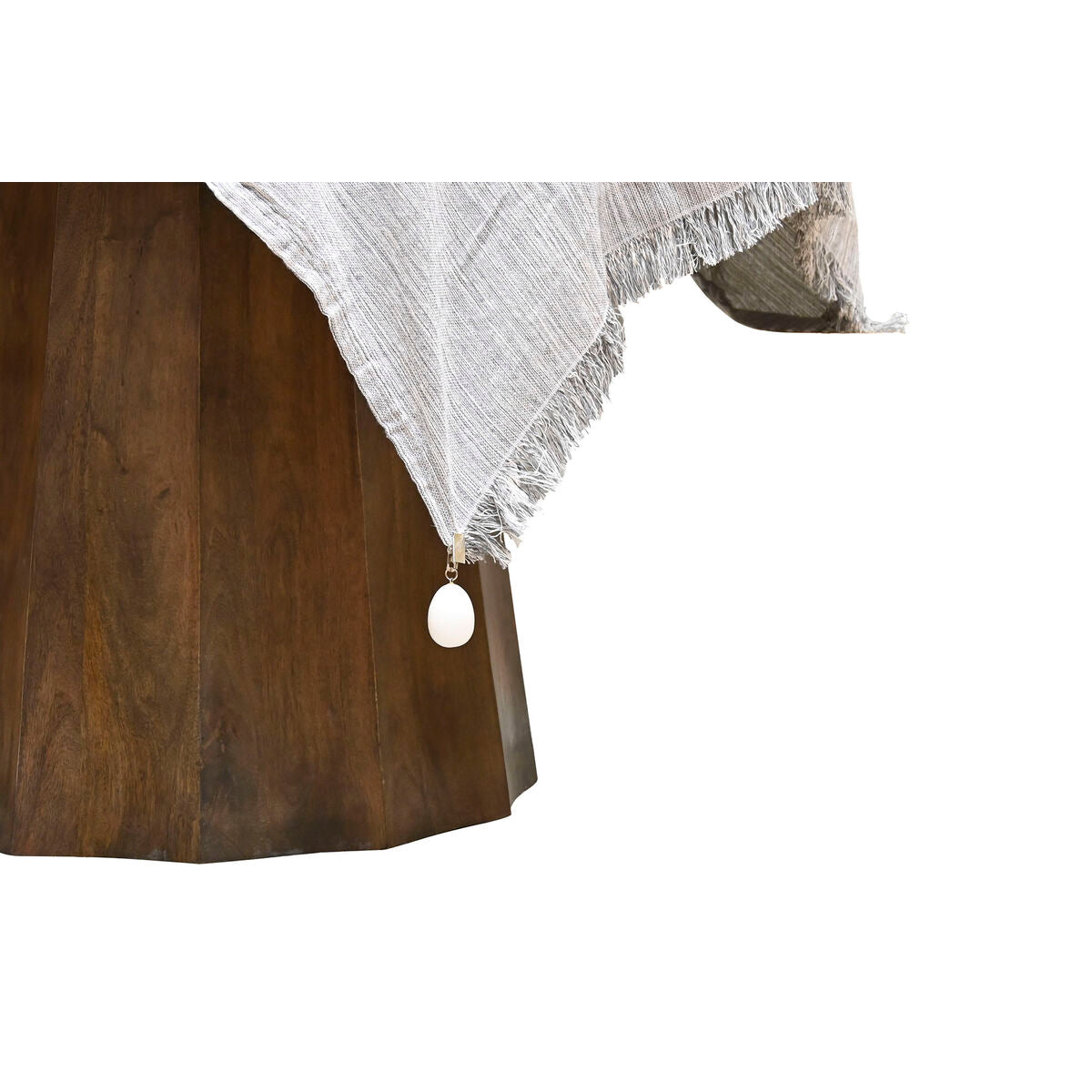 Tablecloth Clip Home ESPRIT White 3,5 x 3,5 x 5,5 cm-2