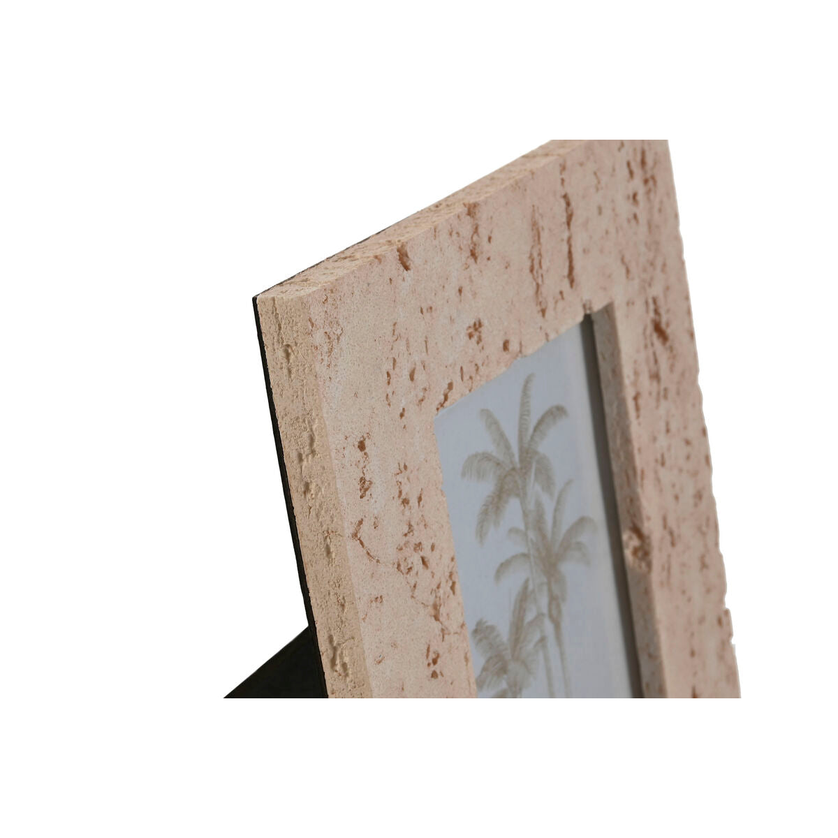 Photo frame Home ESPRIT Beige Resin Crystal Marble Urban 18 x 2 x 22 cm-2