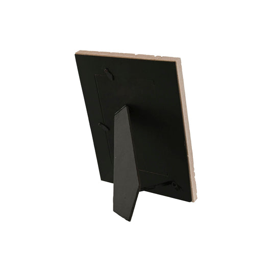 Photo frame Home ESPRIT Beige Resin Crystal Marble Urban 18 x 2 x 22 cm-1