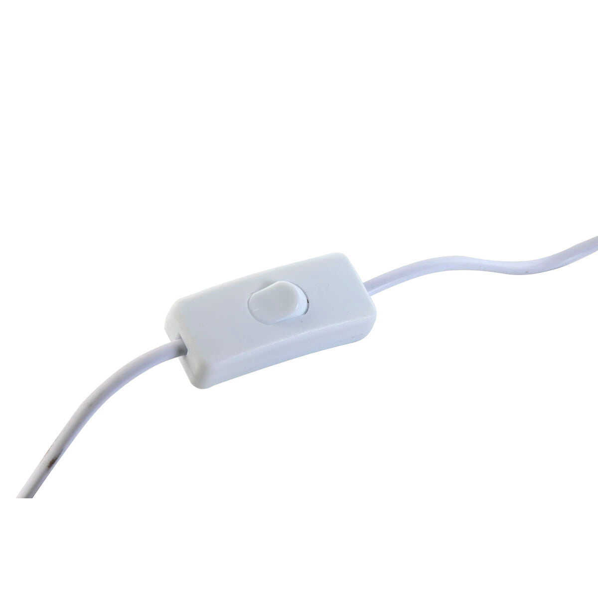 Desk lamp Home ESPRIT White Beige Ceramic 220 V 15 x 15 x 28 cm (2 Units)-2