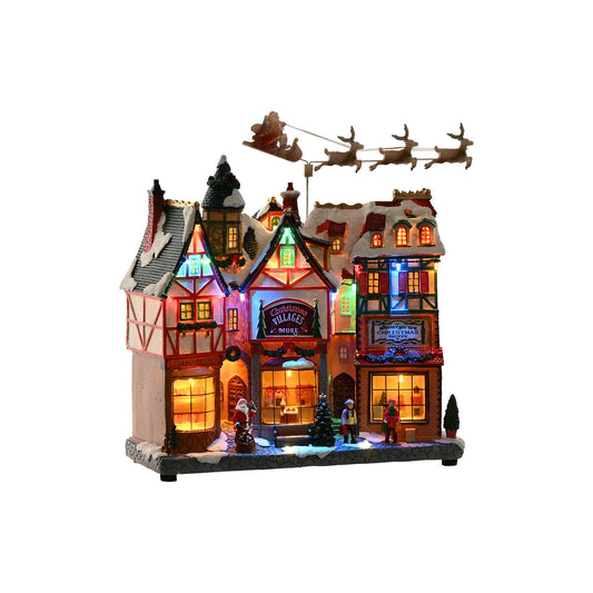 Christmas bauble Home ESPRIT Multicolour Musical 34 X 15 X 32 cm-1