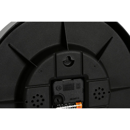 Wall Clock Home ESPRIT Black Grey PVC 30 x 4,7 x 30 cm (2 Units)-1