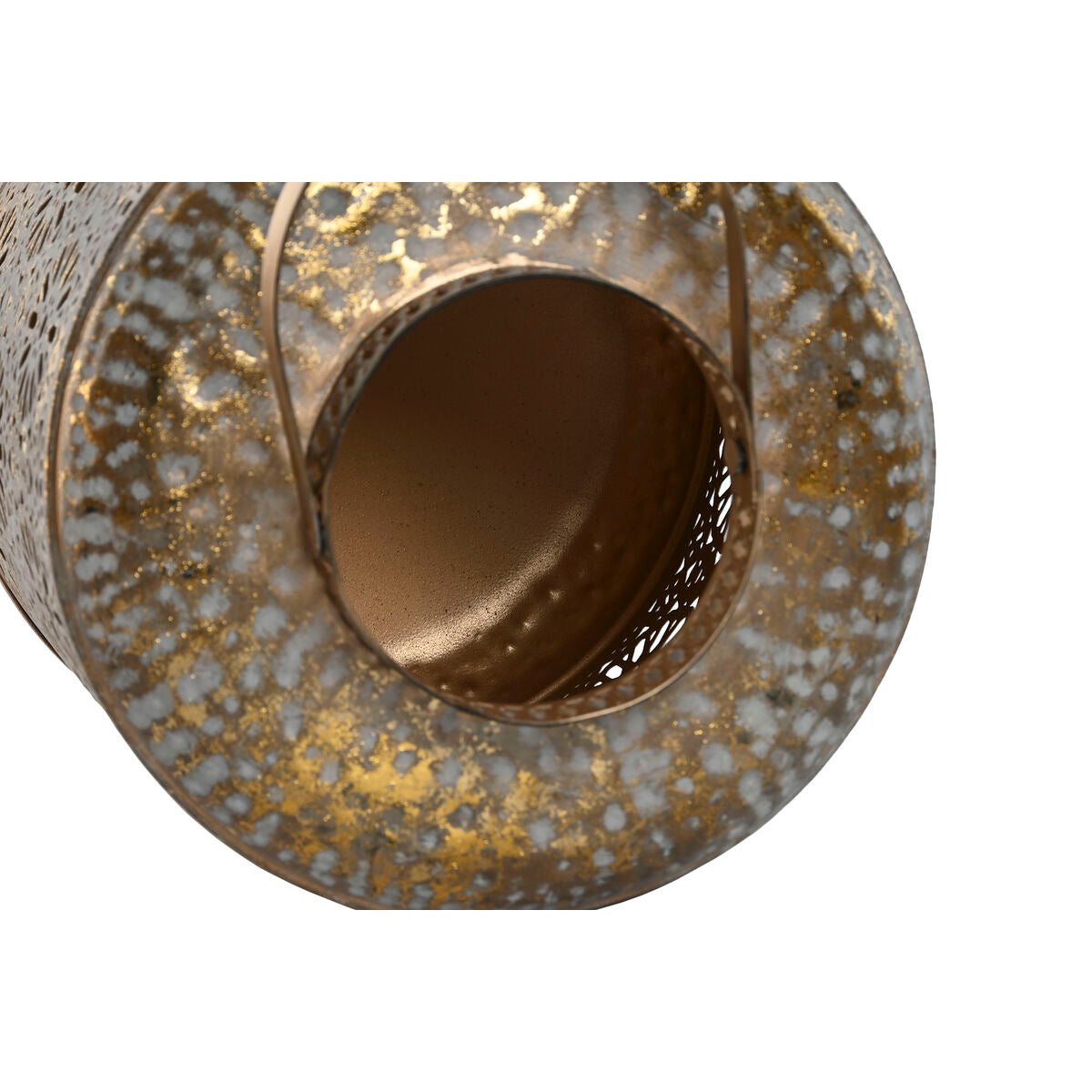 Table Mat Set Home ESPRIT Golden Metal 24 x 24 x 32 cm-2