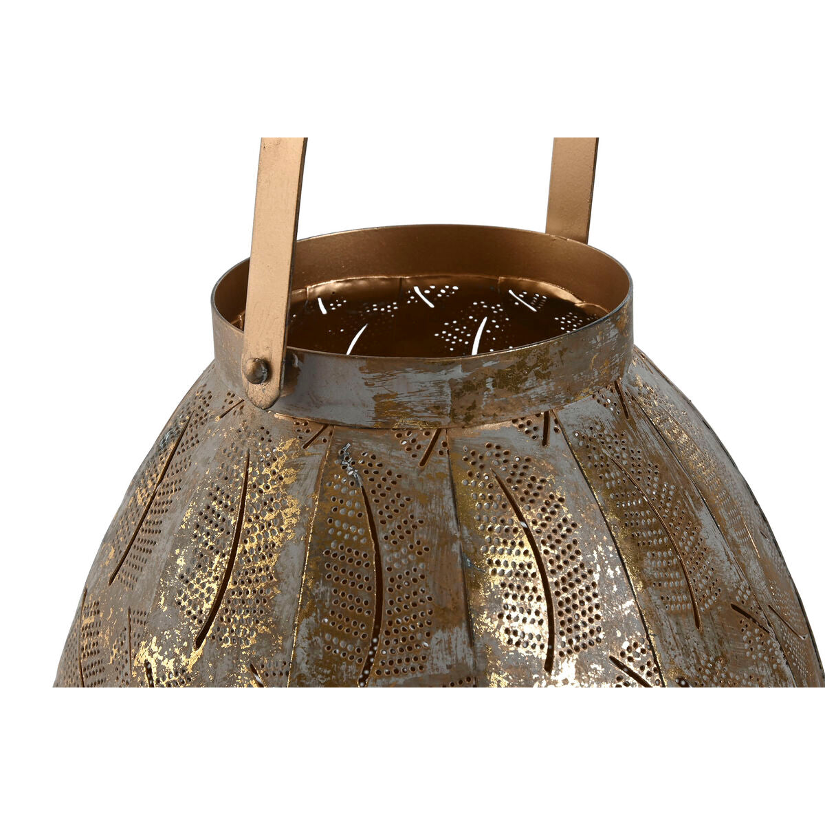 Table Mat Set Home ESPRIT Golden Metal 25 x 25 x 28 cm-3