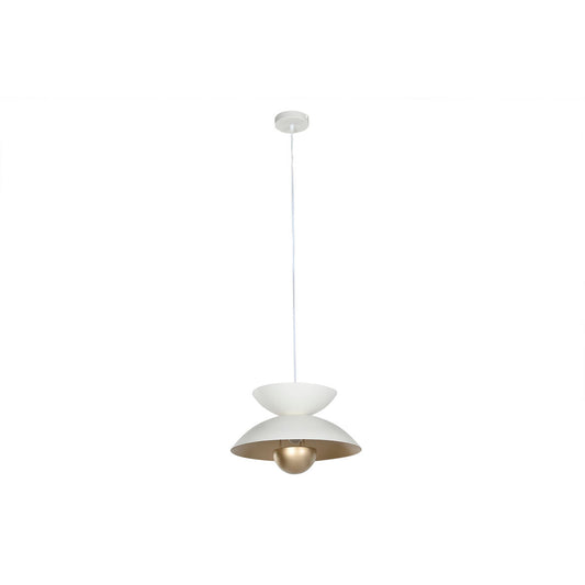 Ceiling Light Home ESPRIT White Golden Metal 50 W 36 x 36 x 22 cm-0