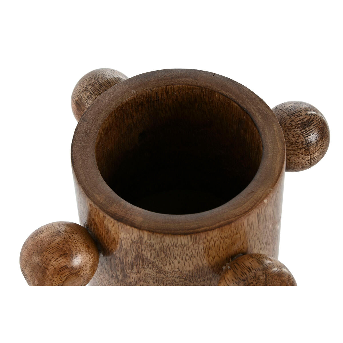 Vase Home ESPRIT Brown Mango wood-2