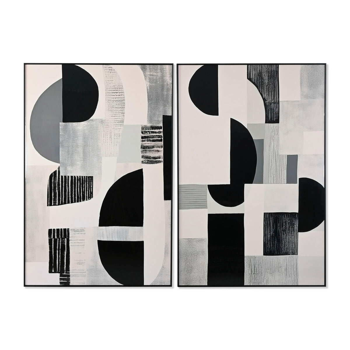 Painting Home ESPRIT Aluminium MDF Wood 80 x 3,5 x 120 cm-0
