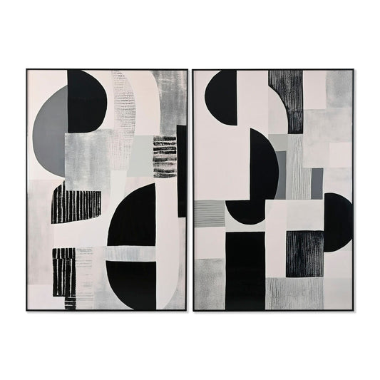 Painting Home ESPRIT Aluminium MDF Wood 80 x 3,5 x 120 cm-0