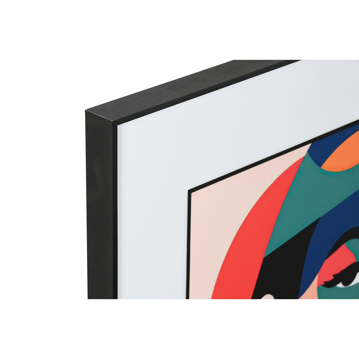 Painting Home ESPRIT Aluminium MDF Wood 80 x 3,5 x 80 cm-3