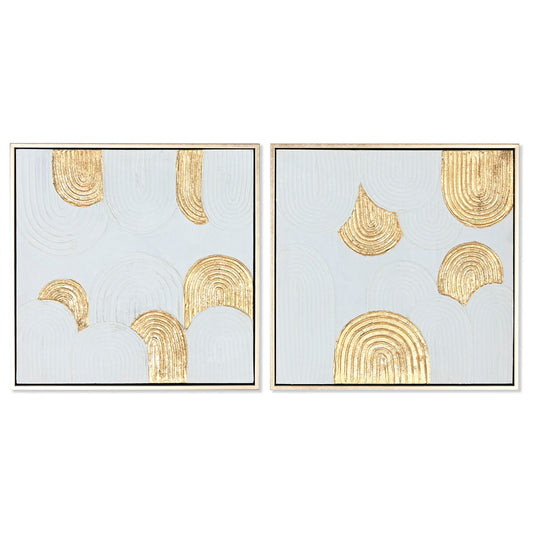 Canvas Home ESPRIT polystyrene Canvas 42 x 4 x 42 cm-0