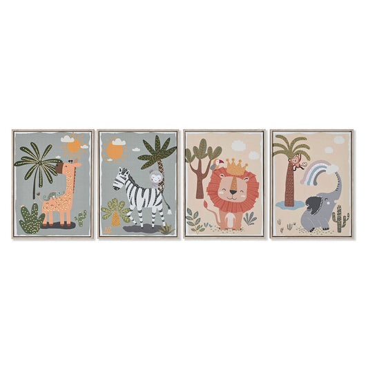 Canvas Home ESPRIT polystyrene Canvas 30 x 3 x 40 cm-0