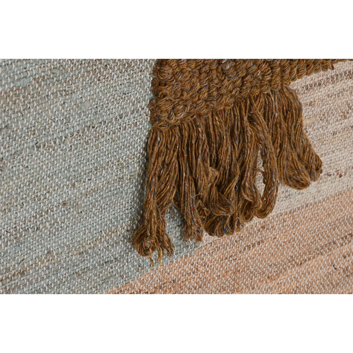 Painting Home ESPRIT Cotton Acacia 75 x 3 x 105 cm-2