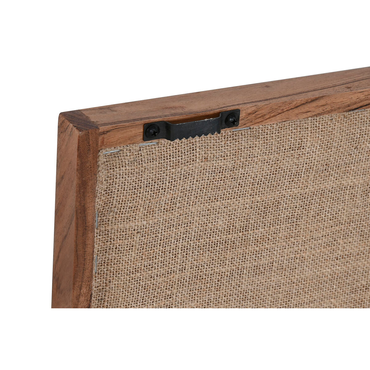 Painting Home ESPRIT White Natural Geometric Boho 40 x 3 x 60 cm (2 Units)-3
