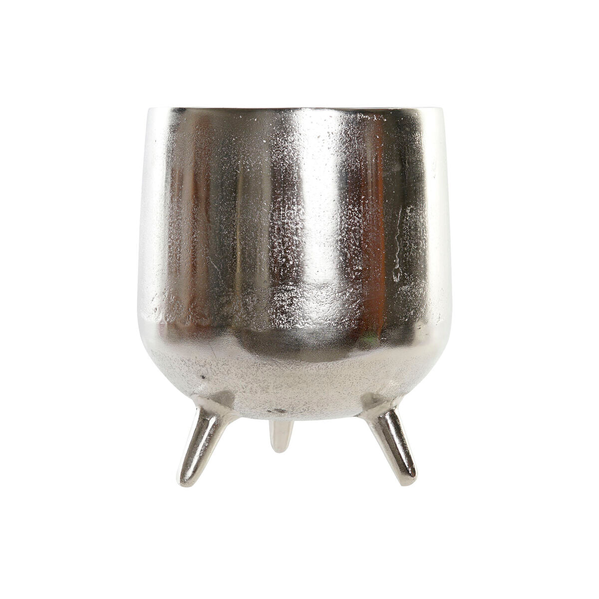 Centerpiece Home ESPRIT Silver Aluminium 21 x 21 x 25 cm-0