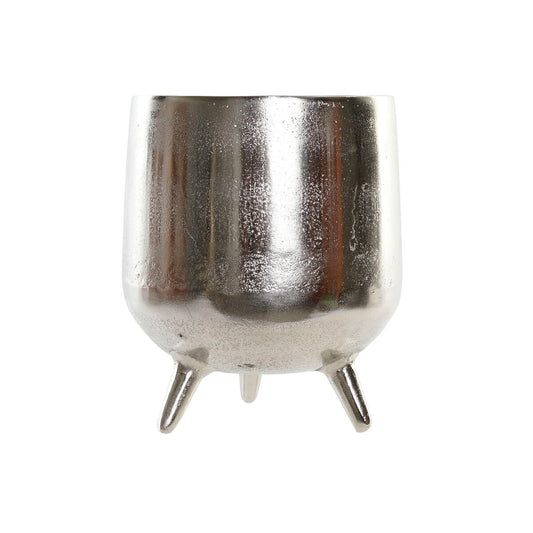 Centerpiece Home ESPRIT Silver Aluminium 21 x 21 x 25 cm-0