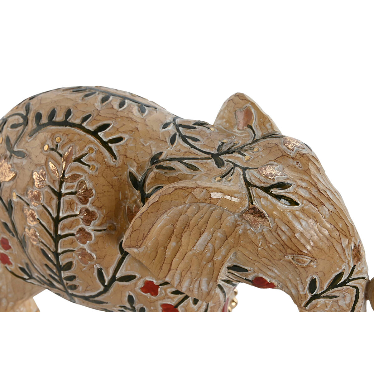 Decorative Figure Home ESPRIT Multicolour Elephant 32,5 x 12,5 x 21 cm-2