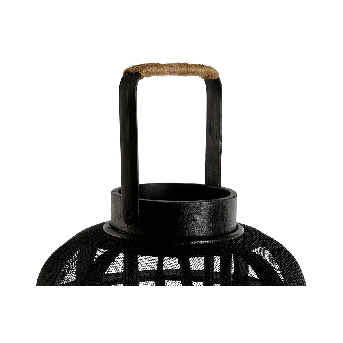 Candleholder Home ESPRIT Black Metal 25,5 x 25,5 x 46,5 cm-5