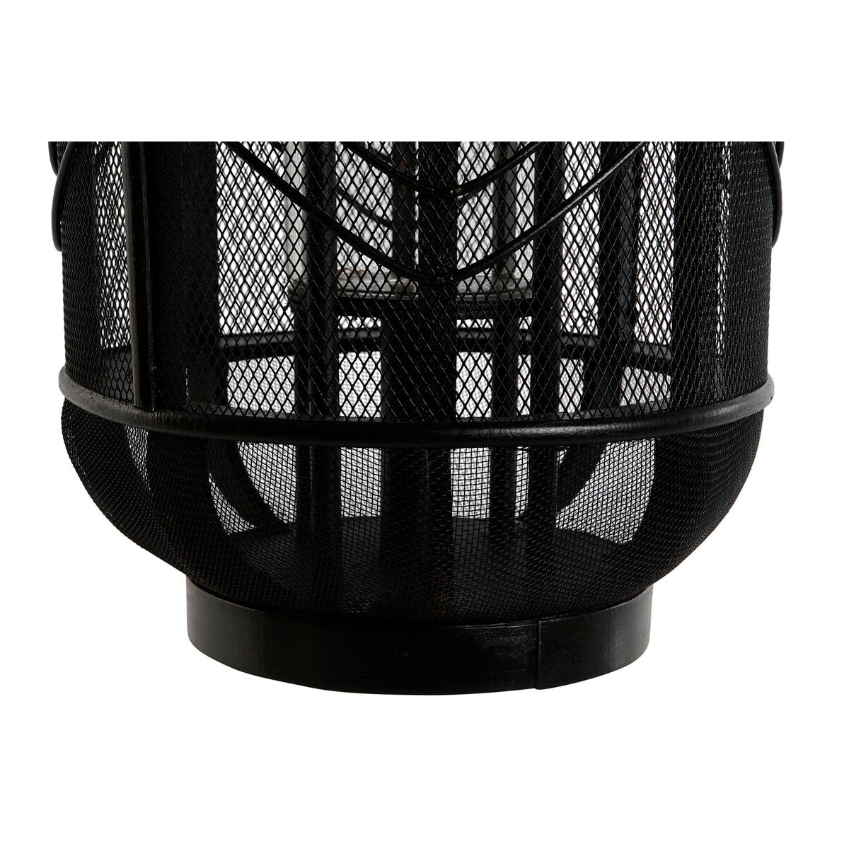 Candleholder Home ESPRIT Black Metal 25,5 x 25,5 x 46,5 cm-4