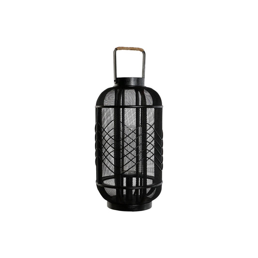 Candleholder Home ESPRIT Black Metal 25,5 x 25,5 x 46,5 cm-0